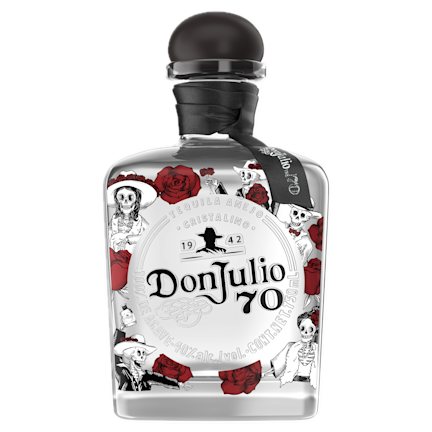 Tequila Don Julio 70 Añejo Cristalino Artist Edition Bottle Tequila Don Julio 70 Añejo Cristalino Artist Edition Bottle