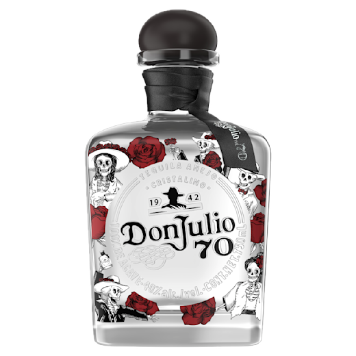 Don Julio 70 Cristalino テキーラ 700ml Tequila Don Julio 70 Añejo Cristalino Artist Edition Bottle