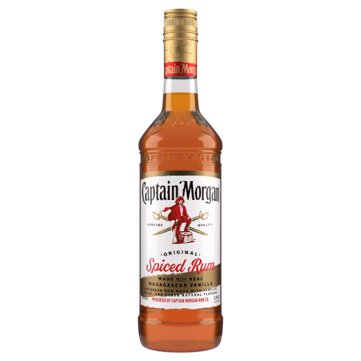 CAPTAIN MORGAN ORIGINAL SPICED RUM FRONT 750ML (1)