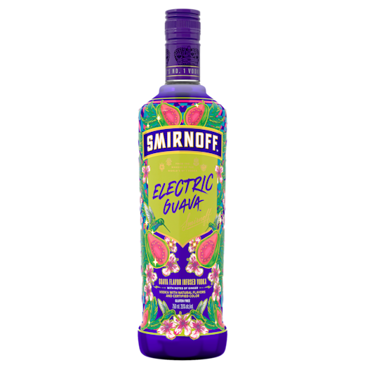SMIRNOFF ELECTRIC GUAVA FRONT 750ML