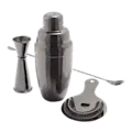 Gunmetal Mixologist Set