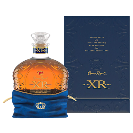 CROWN ROYAL EXTRA RARE WHISKY BOX