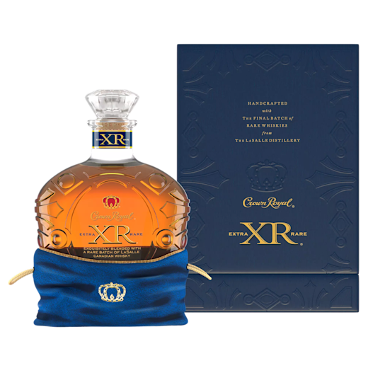 CROWN ROYAL EXTRA RARE WHISKY BOX