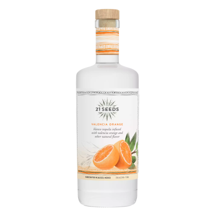 21 SEEDS VALENCIA ORANGE FRONT 750ML