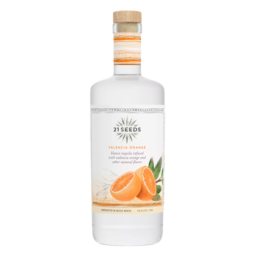 21 SEEDS VALENCIA ORANGE FRONT 750ML