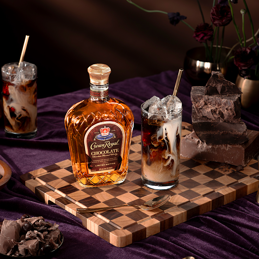 CrownRoyal Chocolate IcedCoffee
