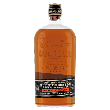 Bulleit Bourbon Barrel Strength Front Bottle