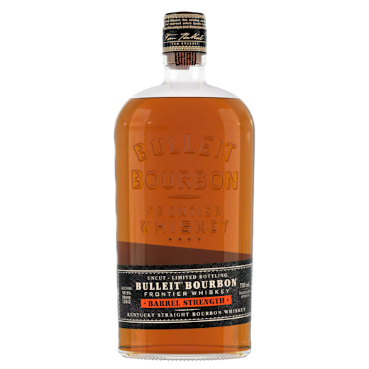 Bulleit Bourbon Barrel Strength Front Bottle