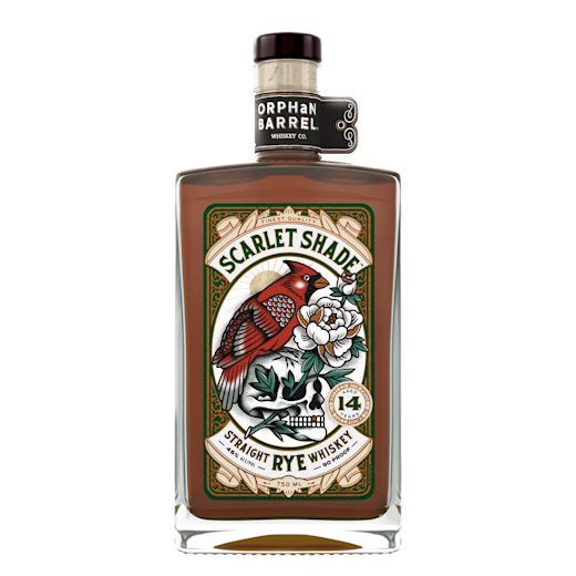 ORPHAN BARREL SCARLET SHADE RYE WHISKEY FRONT