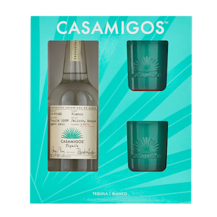 Casamigos Blanco with 2 Ceramic Tumblers