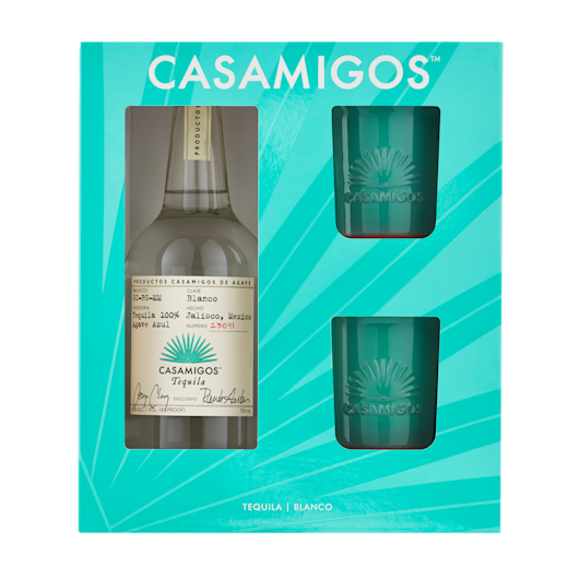 Casamigos Blanco with 2 Ceramic Tumblers