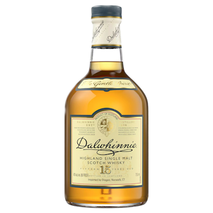 DALWHINNIE 15YO SINGLE MALT SCOTCH FRONT