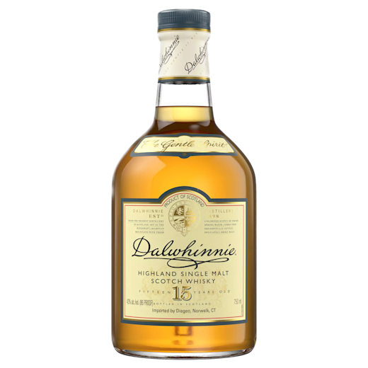 DALWHINNIE 15YO SINGLE MALT SCOTCH FRONT