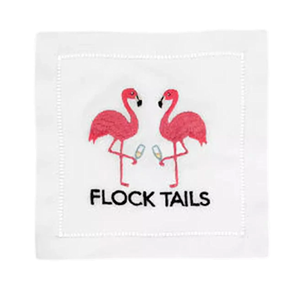 Flock Tails Napkin