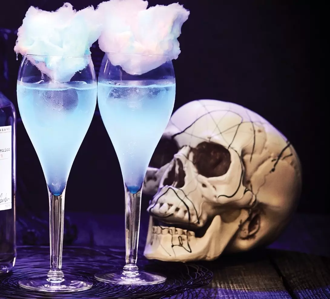 Blue Halloween Margarita