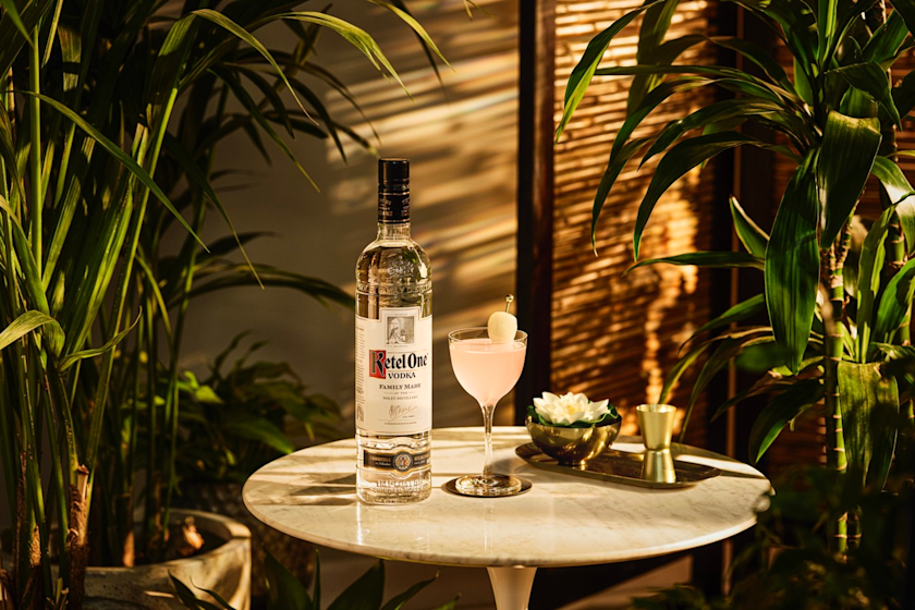 The White Lotus Ketel One Lychee Cosmo