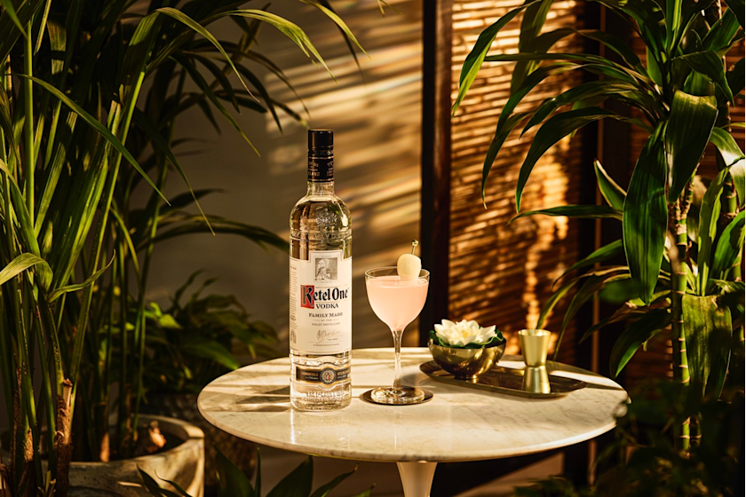 The White Lotus Ketel One Lychee Cosmo