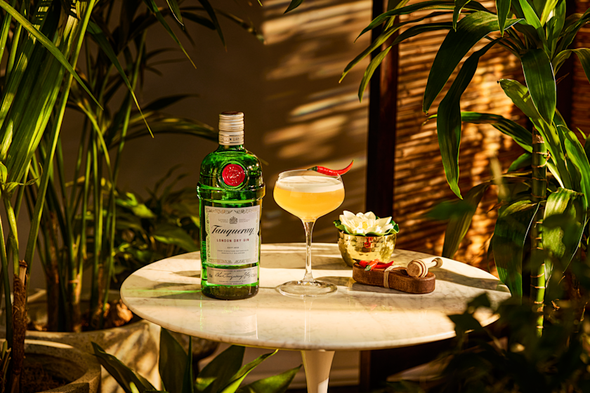 Bangkok Bees Knees Tanqueray