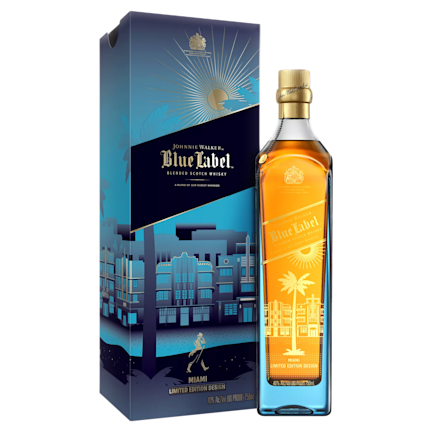 Johnie Walker Blue Label Miami Box