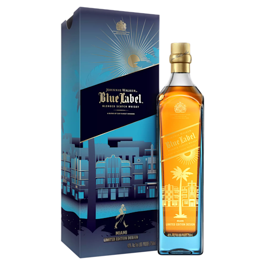 Johnie Walker Blue Label Miami Box