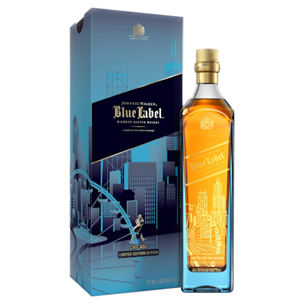 Johnnie Walker Chicago With Box