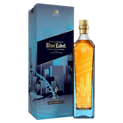 Johnnie Walker Chicago With Box