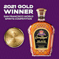 Crown Royal Black Blended Canadian Whisky A270CM8FM11I AWARD