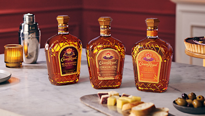 Crown Royal Family on Table Thanksgiving