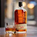 Bulleit Bourbon 10 Year Old Bottle Serve