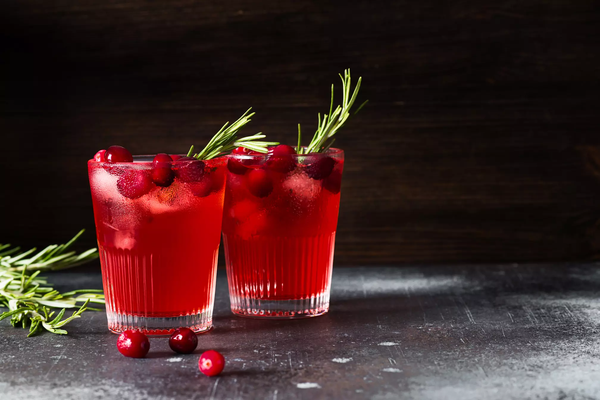 Cranberry Vodka Spritzer
