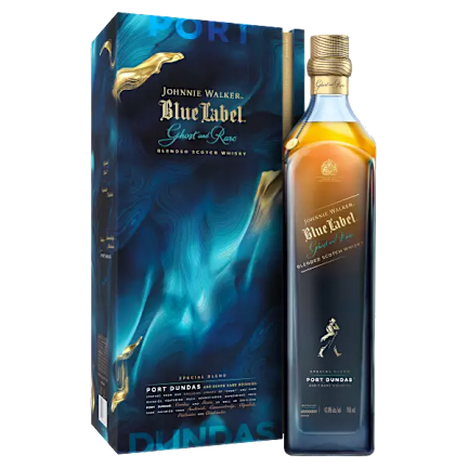 JOHNNIE WALKER BLUE LABEL GHOST AND RARE Box