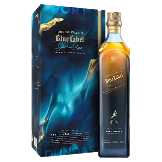 JOHNNIE WALKER BLUE LABEL GHOST AND RARE Box