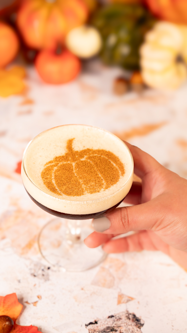 Pumpkin Spice Espresso Martini 
