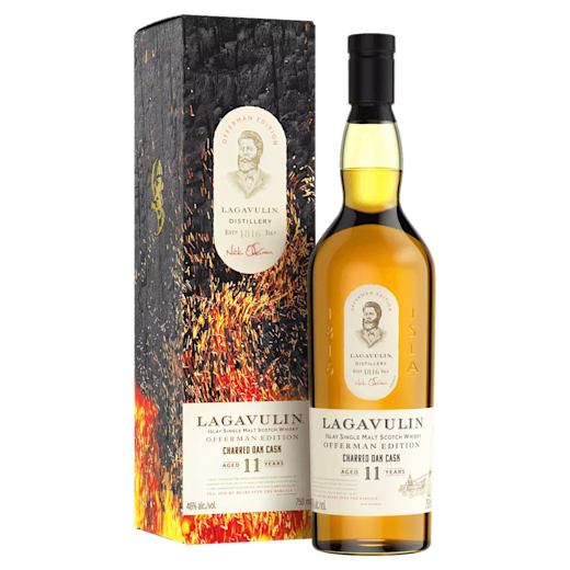 Lafavulin Offerman Charred Oak Casks Hero