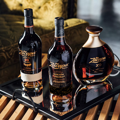 Rum Zacapa Family Bottles