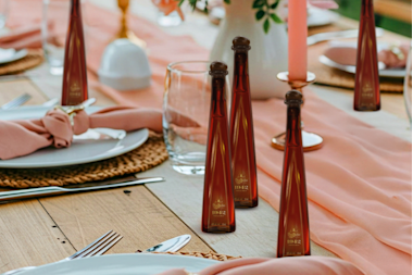 Don Julio 1942 Minis Wedding Table