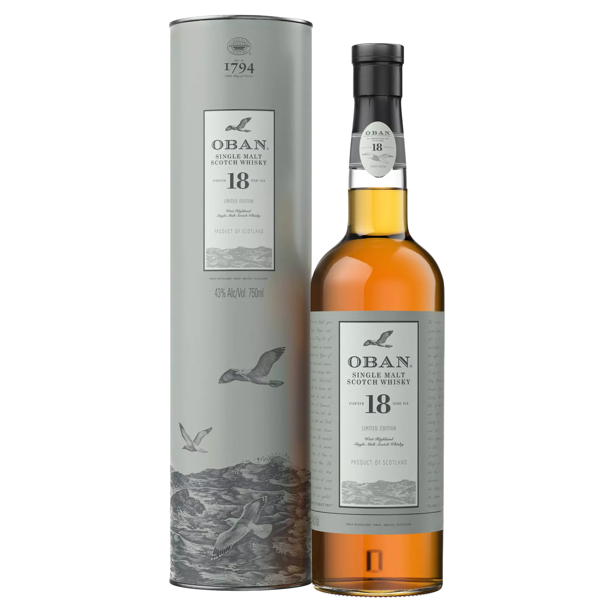 18 Year Old Single Malt Scotch Whisky