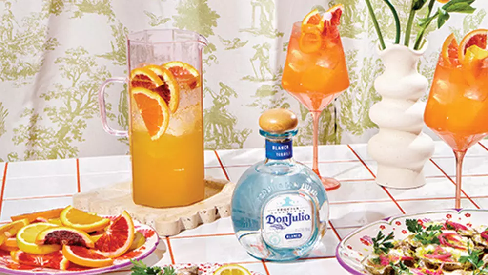 Passion Fruit Tequila Spritz