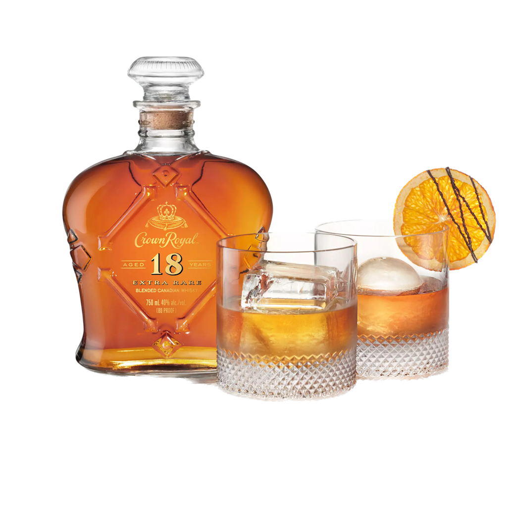 Crown Royal Aged 18 Years Extra Rare Blended Canadian Whisky | The Bar