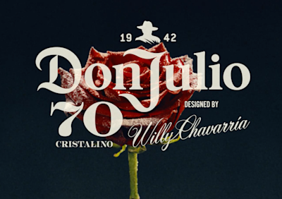 Don Julio 70 Cristalino Willy Chavarria Teaser