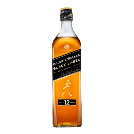 JOHNNIE WALKER BLACK LABEL BOTTLE FRONT