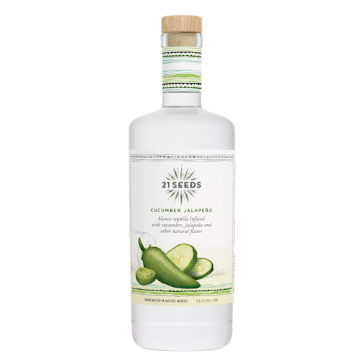 21 SEEDS CUCUMBER JALAPENO FRONT 750ML