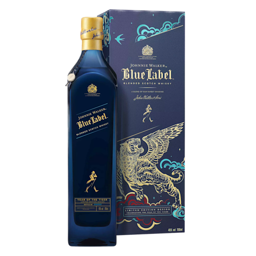 Johnnie Walker Blue Label CNY Bottle Andbox