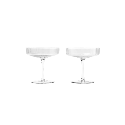 Ripple Champagne Saucers (1)