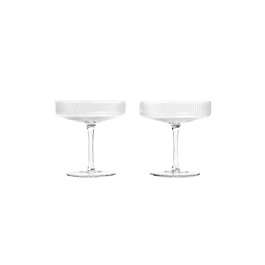 Ripple Champagne Saucers (1)