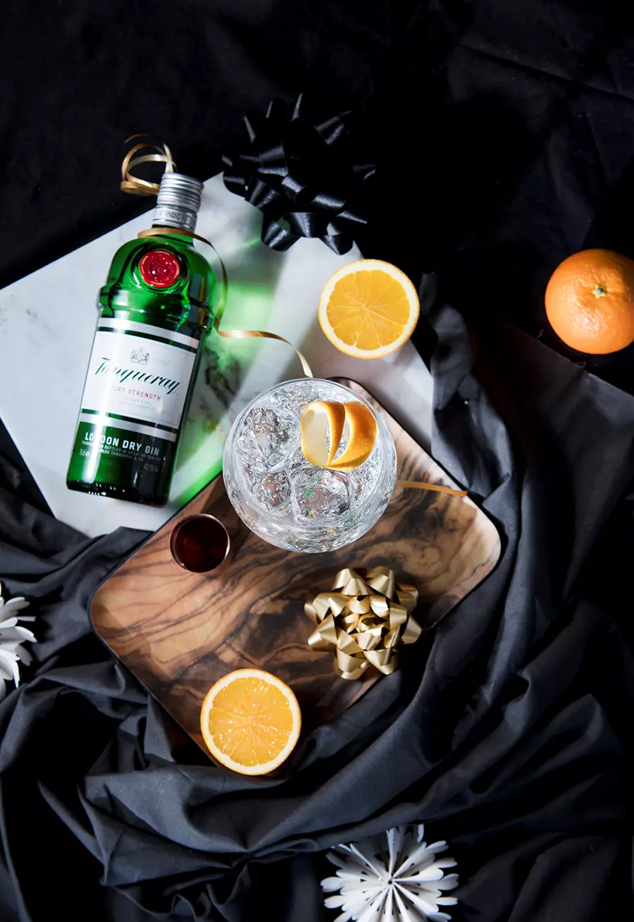 Winter gin & tonic