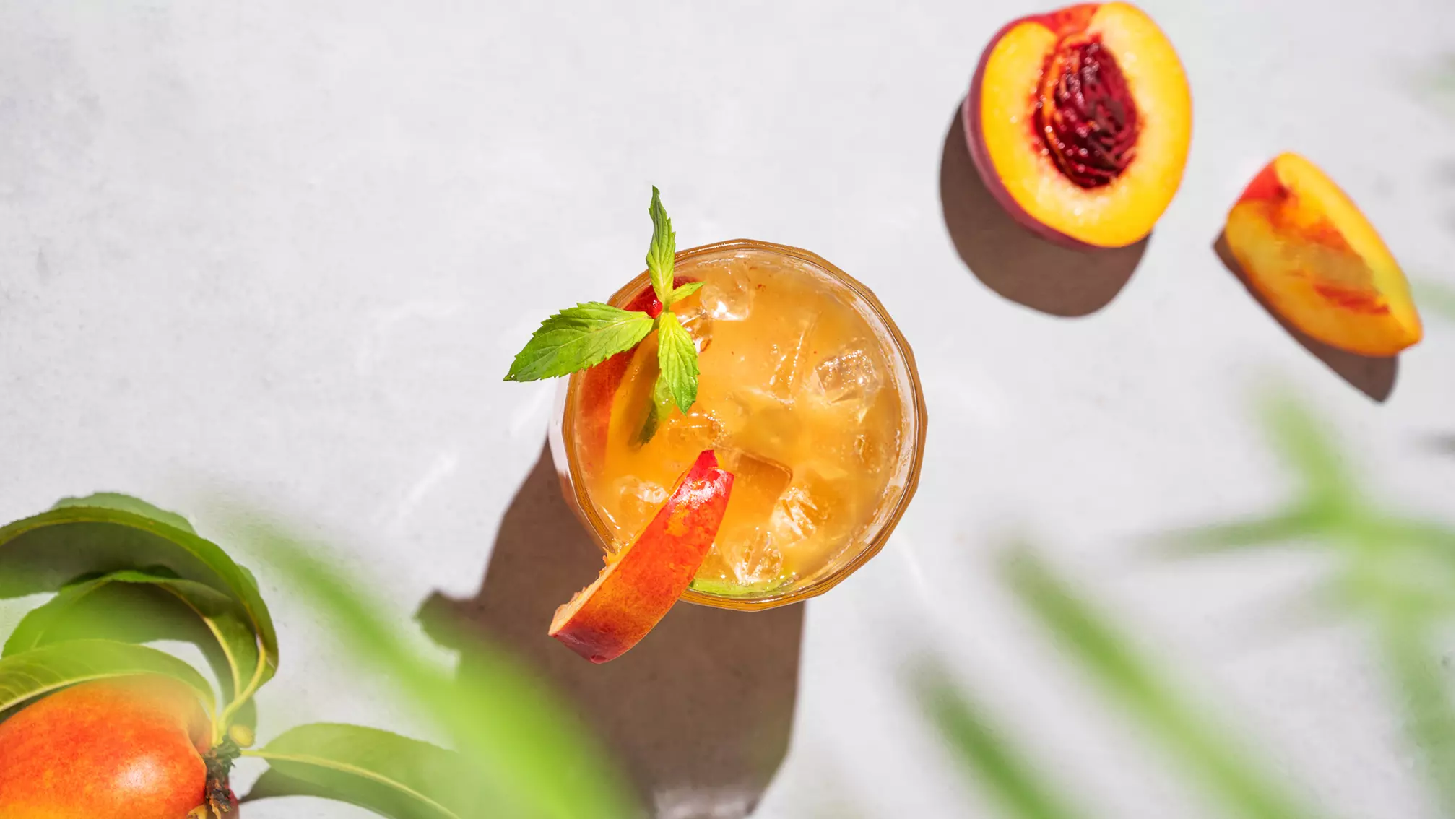 Bourbon Peach Smash