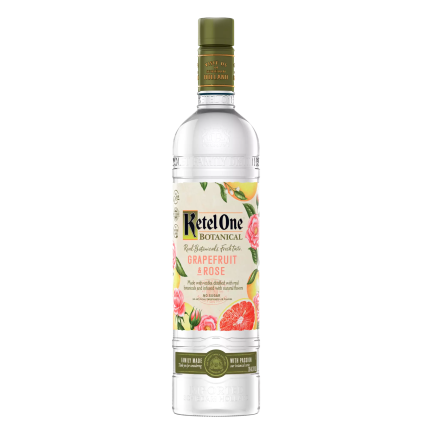 KETEL ONE BOTANICAL GRAPEFRUIT & ROSE FRONT 750ML