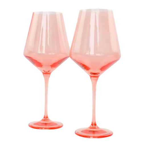 Estellewineglasses Coral Peach (1)