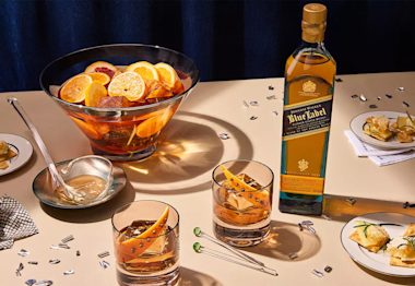 Orange Godfather Johnnie Walker Blue